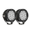 Westin Automotive AXIS LED AUXILIARY LIGHT 4.75IN FLOOD W/3W OSRAM (SET OF 2) BLACK (WIRING HARNESS & BRACKETS INCL) 09-12007B-PR